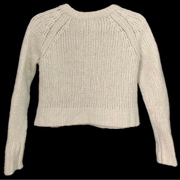 White+Warren Cashmere & Silk Cropped Sweater - Picture 2 of 4
